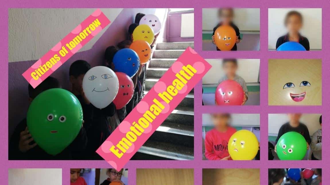 Citizens of tomorrow projesinde 3/C sınıfı öğrencileri balonlarla empati etkinliği yaptılar