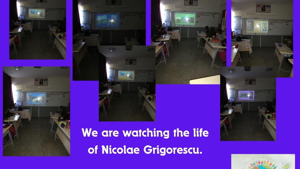 3/C  sınıfı öğrencileri Nicolae Grigorescu!yu  tanıyor ve eserlerini ayrıntılı  öğreniyor.
