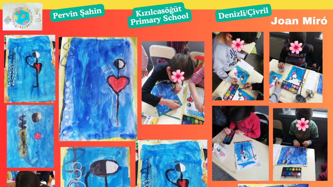 3/C sınıfı öğrencileri Pervin Şahin rehberliğinde Nisan ayı ressamımız Jeon Miro ile ilgili etkinliklere başladılar.